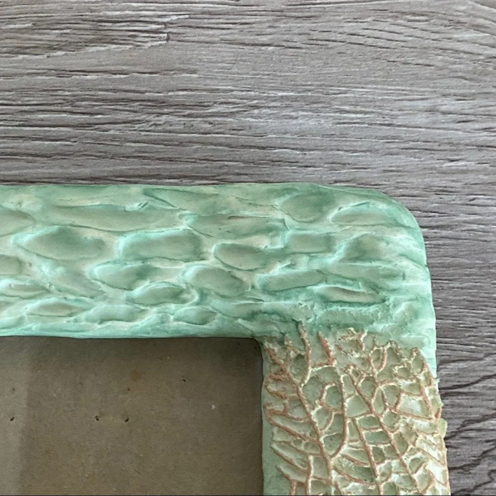 VTG Ocean Fish Shell  Starfish Beach Picture Frame